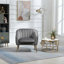 Fauteuil d'appoint avec repose-pieds-438892018