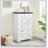 6 Drawer Dresser,6 Drawers cabinet Tall Chest of Drawers Closet Organizers  Storage Clothes