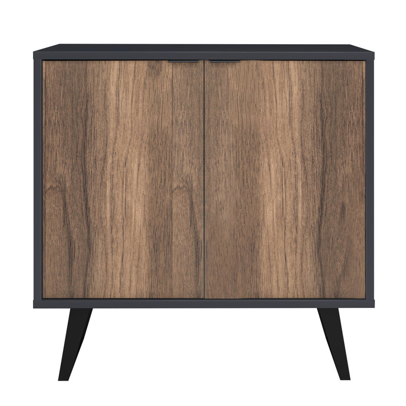 Kerge Accent Cabinet, Black, 32'' H x 32'' W x 15'' D