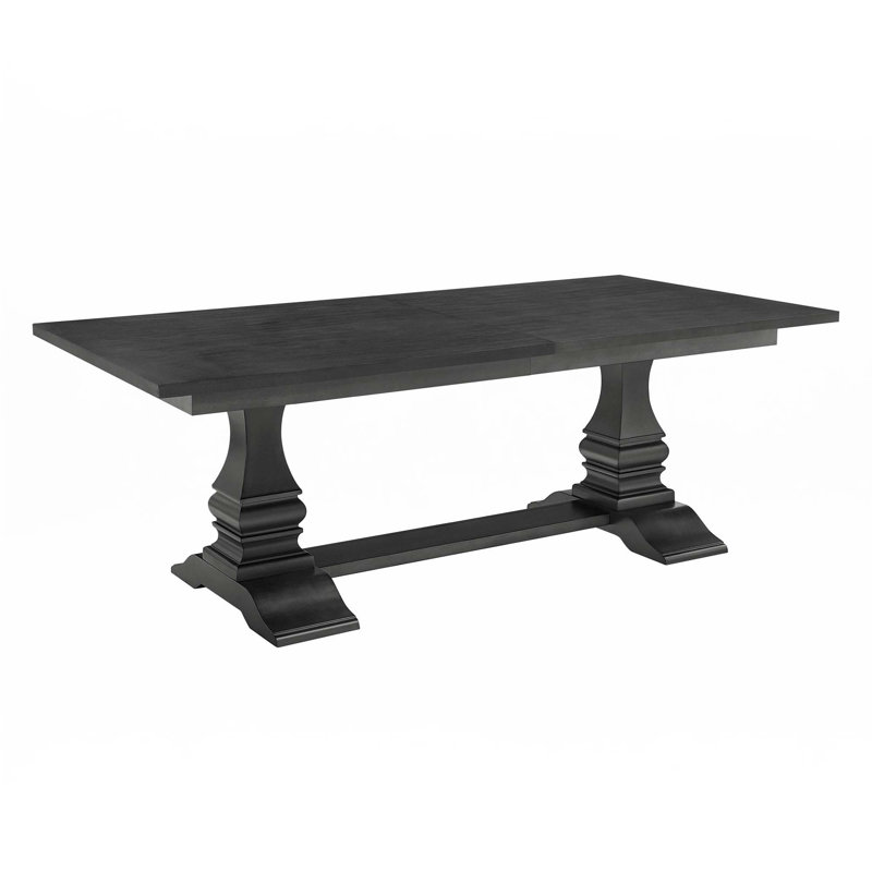 102.01"Extendable Wooden Dining Table For 6 Persons(Only Table)