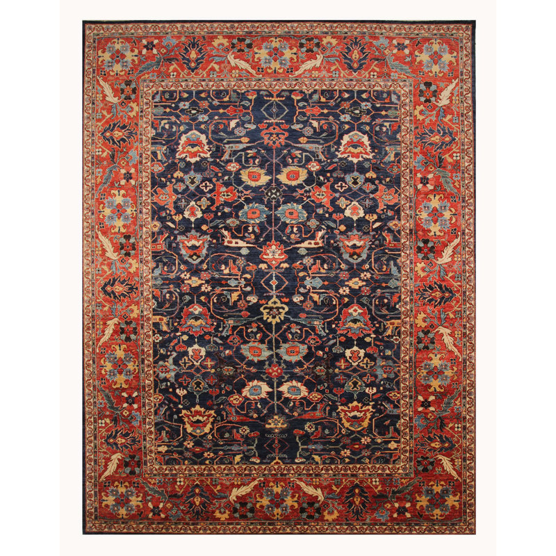 Hand-Knotted High-Quality Area Rug