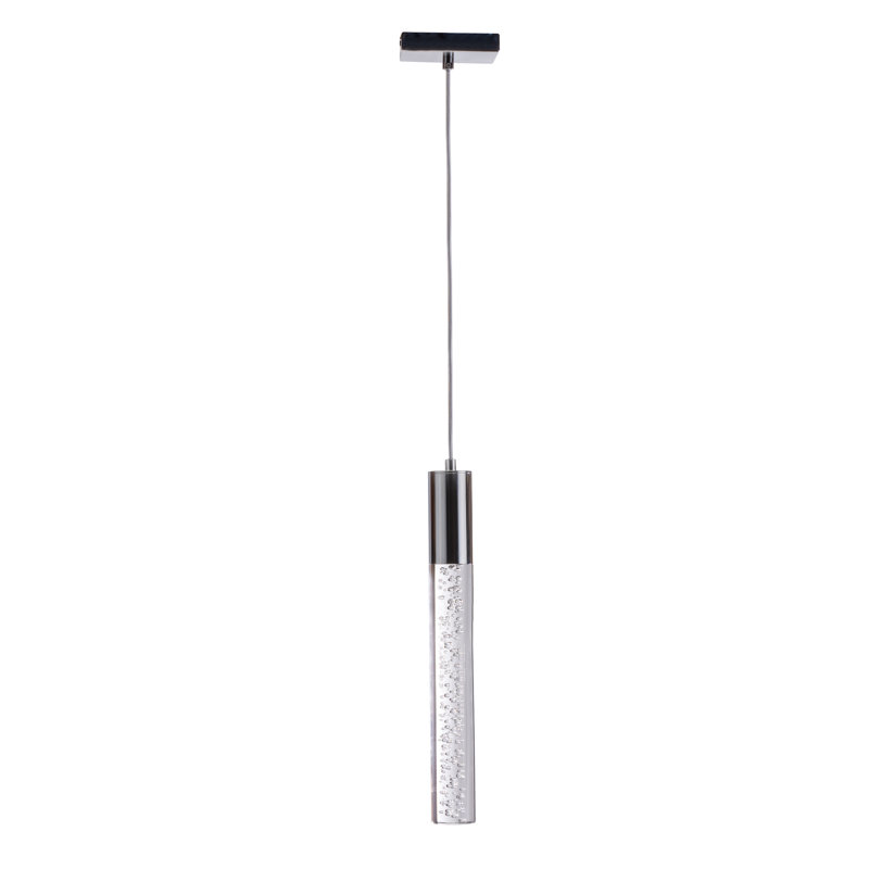 Luminaire suspendu cylindrique à 1 lumière Thayne