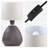 14.56" Ceramic Table Lamp