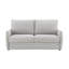 Jinn Beige Chenille Sofa W/Sleeper