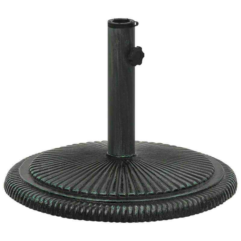 Guenther 9.38 kg Cast Iron Umbrella Base, Green