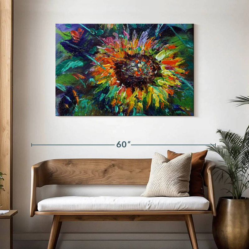Tournesol coloré Harnek, H 30 po x l 45 po