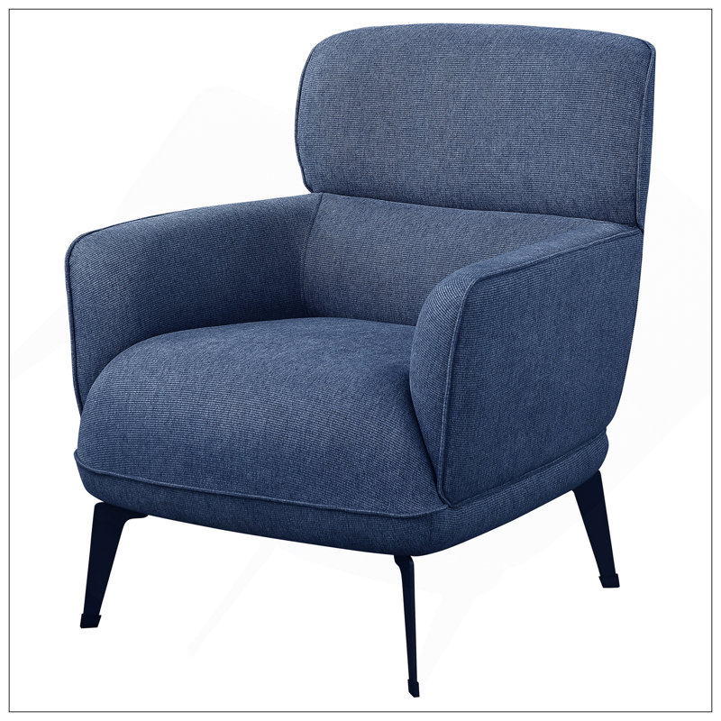 Joshual CAL117 Compliant 30.50'' Wide Armchair, Blue Duplicate