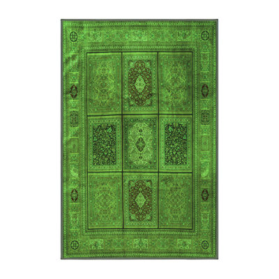 Washable Patchwork Indoor Rug