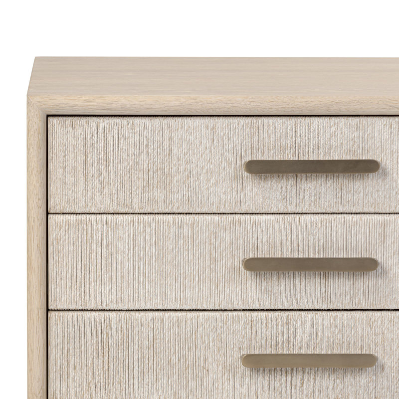 Rosenell Closed Nightstand, White