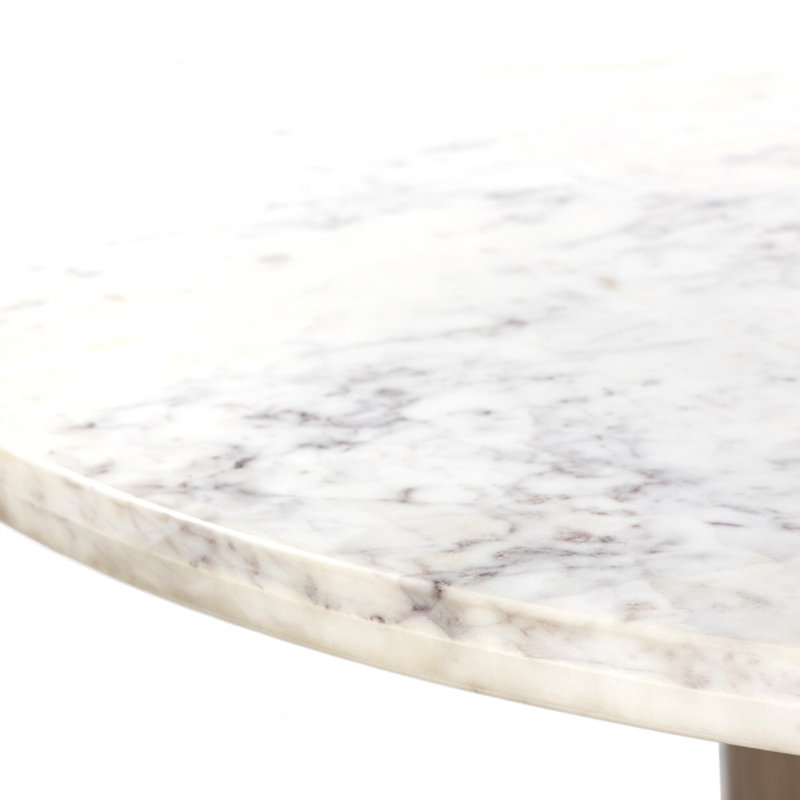 Mariah Round Marble Dining Table