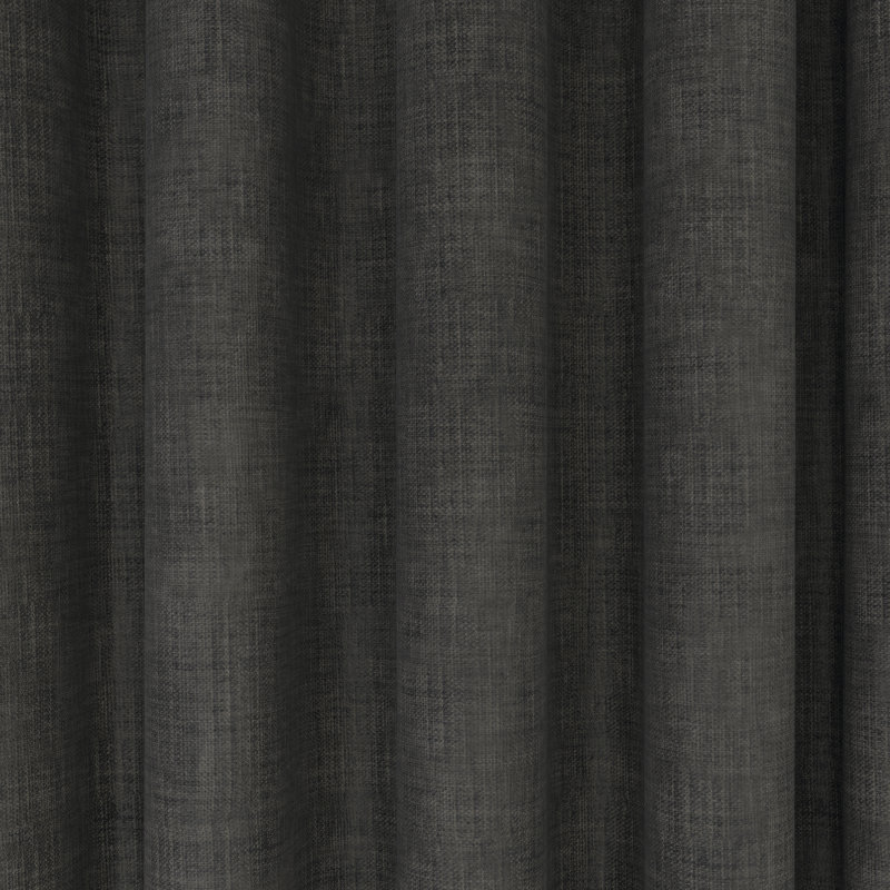 Kalo Room Darkening Curtain, Charcoal, 168 W x 183 D cm