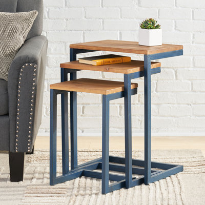 Ensemble de 3 tables gigognes Modern Modern