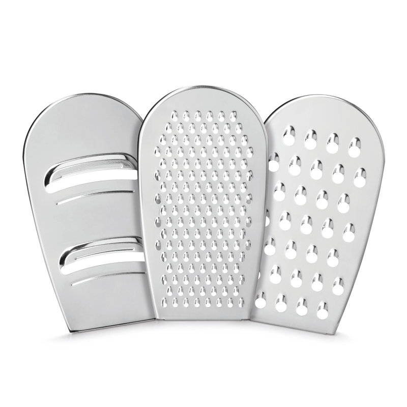 Trio-Box Grater With Container And Lid