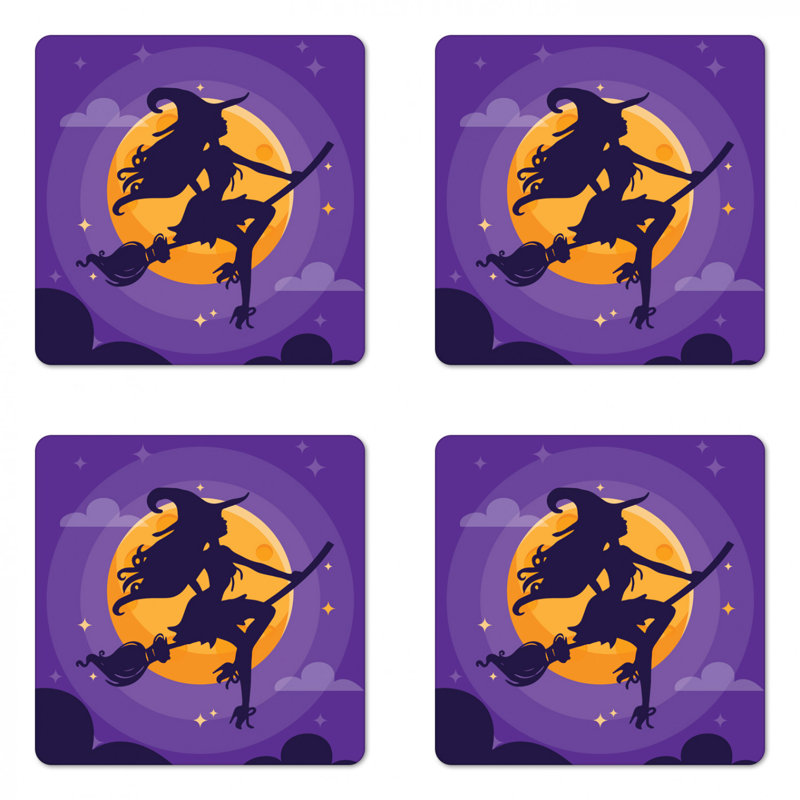 Square 4 Piece Coaster Set
