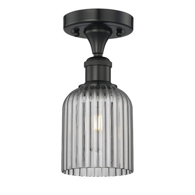 Edison - Adriena - 1 Light 5" Semi-Flush Mount