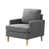 Tissu gris foncé