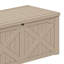 Boîte de rangement verrouillable en résine taupe 120 gallons Yitahome-89990112