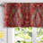 Kazim Floral Lined Blackout Kitchen Valance Tailored 52" Window Valance-1754578596-1754578592-1734769995