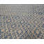 Tapis moderne en laine à tissage plat beige / bleu 12 pi 10 po x 17 pi 8 po Modern