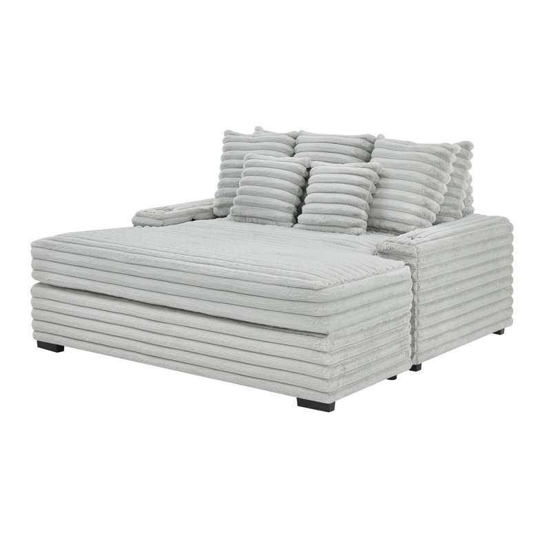 Luxueuse chaise longue surdimensionnée pour une détente ultime