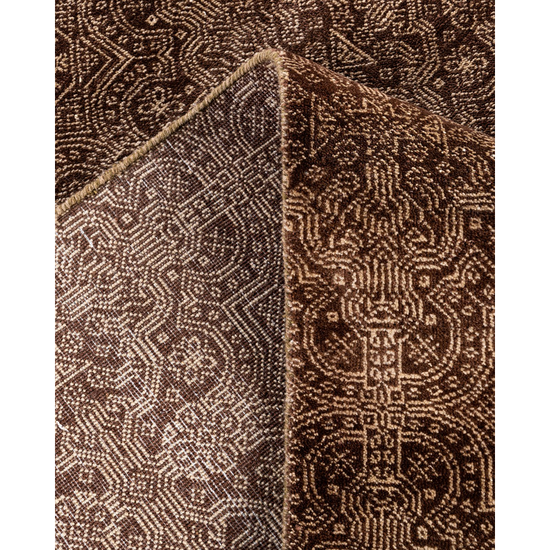 Overdyed One-of-a-Kind 8' 2" X 10' 4" Hand Knotted Area Rug