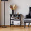Armoire pour canapé, table de bout avec station de charge, table d'appoint rabattable avec ports et prises USB-614902173