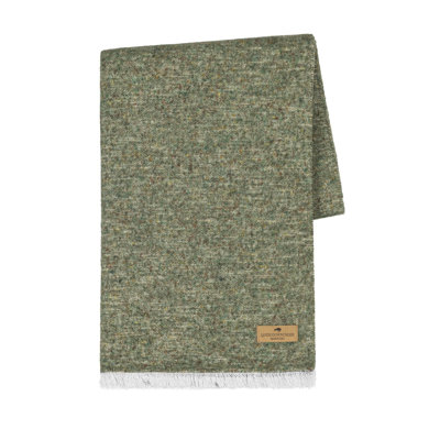 Olive Cinder Mist Throw