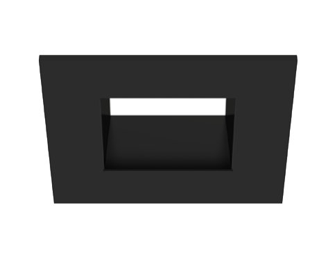 CSL Lighting Eco-Downlight 3" Standard Square Trim, Champagne