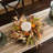 Dahlia and Berries Artificial Fall Wreath