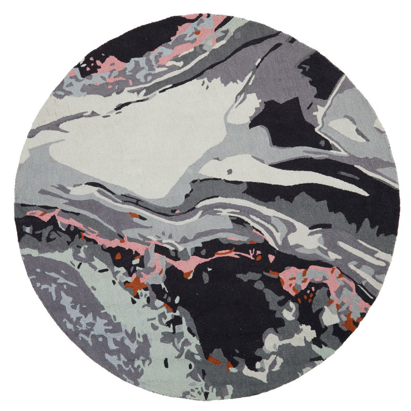Round Adelys Abstract 200cm X 200cm Area Rug