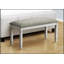 Banc, 41 po rectangulaire, cuisine, salle à manger, vestibule, chambre à coucher, revêtement, bois, bois massif, tissu, transitionnel