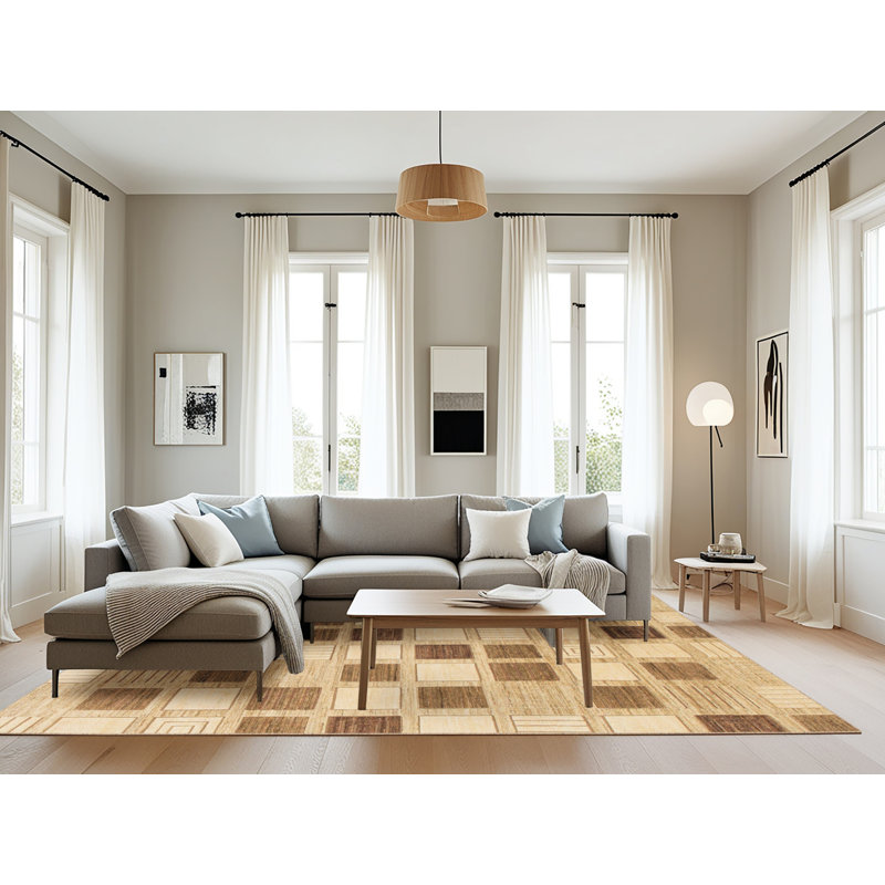 Tapis abstrait moderne 1569, Rectangle 8 pi x 12 pi