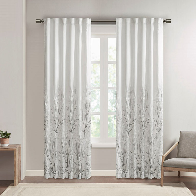 Curtain Panel(Only 1 Pc Panel), White
