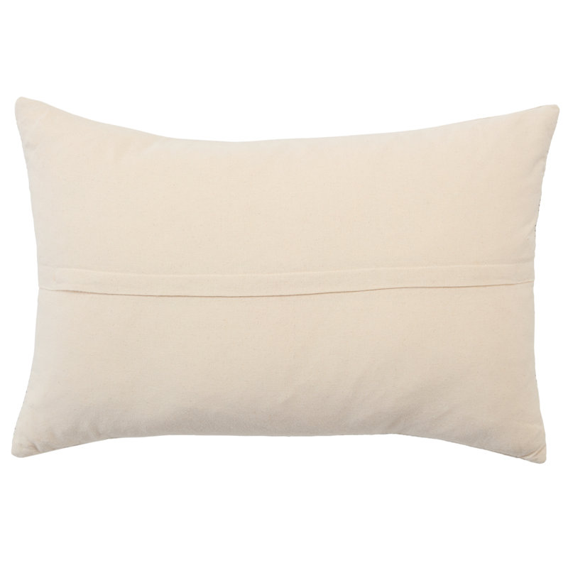 Housse de coussin lombaire Tribal Handmade, Crème, crème, 100% duvet synthétique