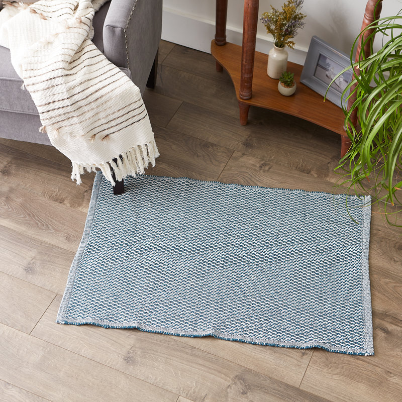 Cotton Geometric Indoor Rug