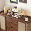 Buffet multifonctionnel en rotin