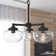 Hunter Saddle Creek 3 Light Chandelier Ceiling Light Fixture
