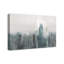 «Blue Abstract Skyline», reproduction sur toile-2005944892