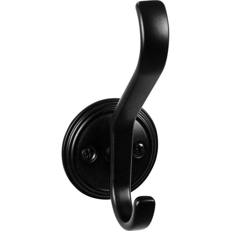 Reeded Wall Hooks, Black