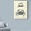 Antique Blue Crabs II by Vision Studio - Wrapped Canvas Graphic Art Print-33522783