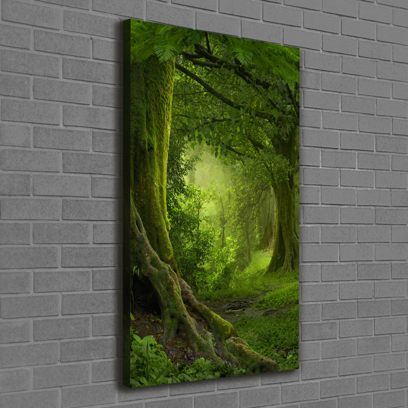 Tropical Jungle - Wrapped Canvas Print