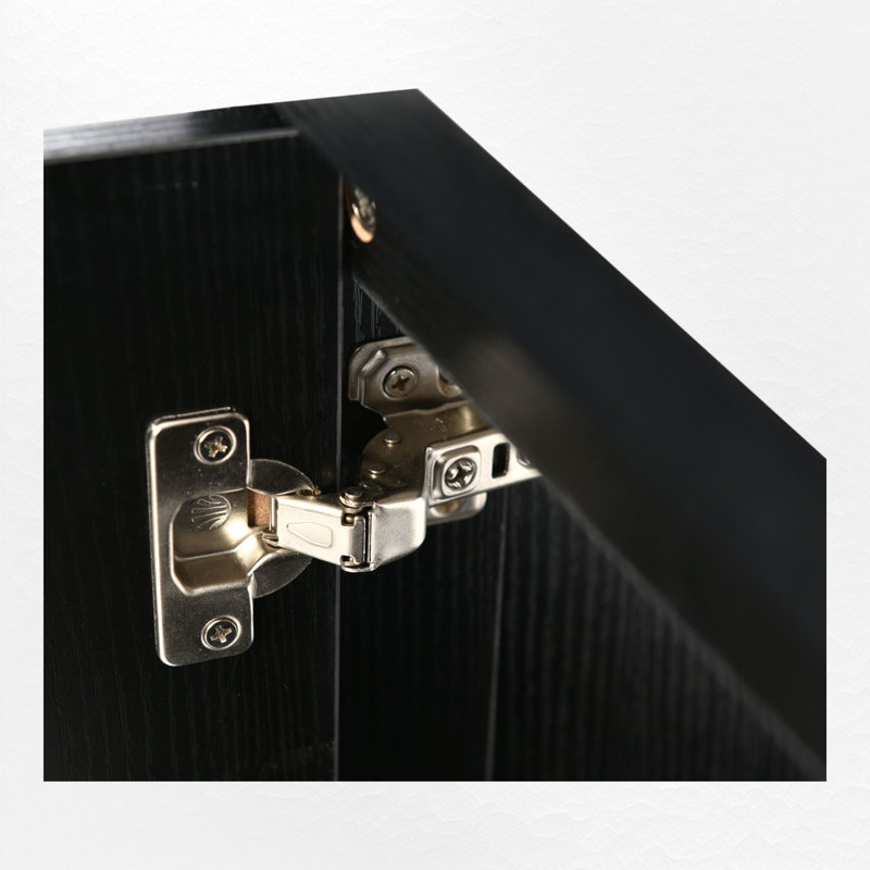 30" Single Bathroom Vanity Set, Black