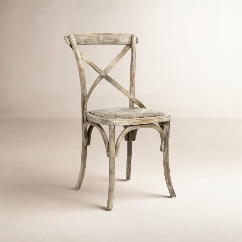 Parisienne Cafe Dining Chair, Limed Gray Oak