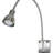 30" Silver Metal Spotlight Wall Sconce