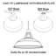 Buckleys 16cm H Metal Bowl Pendant Shade ( Uno )-1871666335