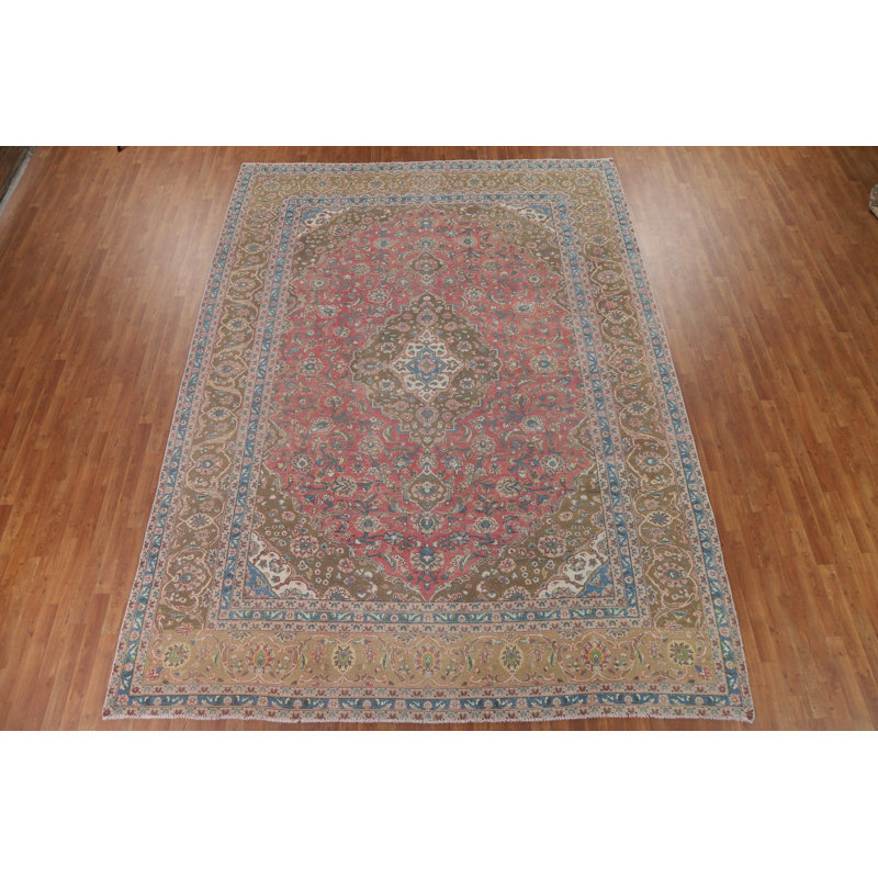 Tapis traditionnel rose 10 x 13