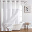Ensemble de rideau de douche Stall no Hook-572046903-595543949