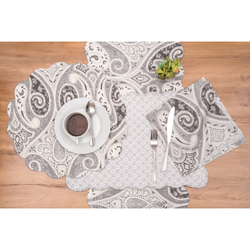 Serviette réversible en coton Namboodri
