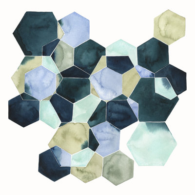 Crystallize II by Grace Popp - Wrapped Canvas Painting