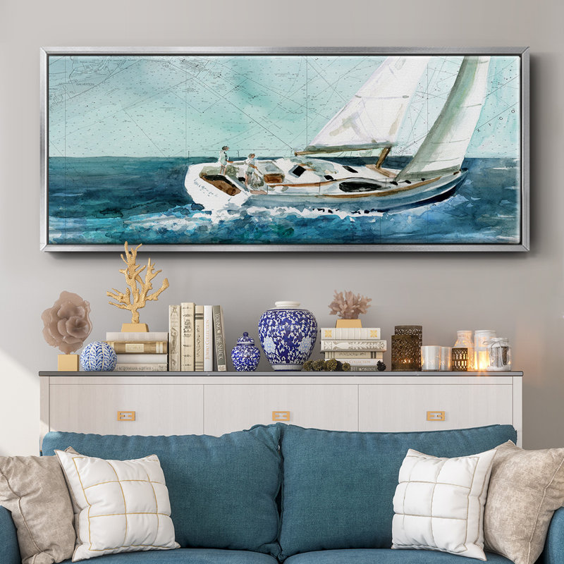 Voile côtière - toile encadrée